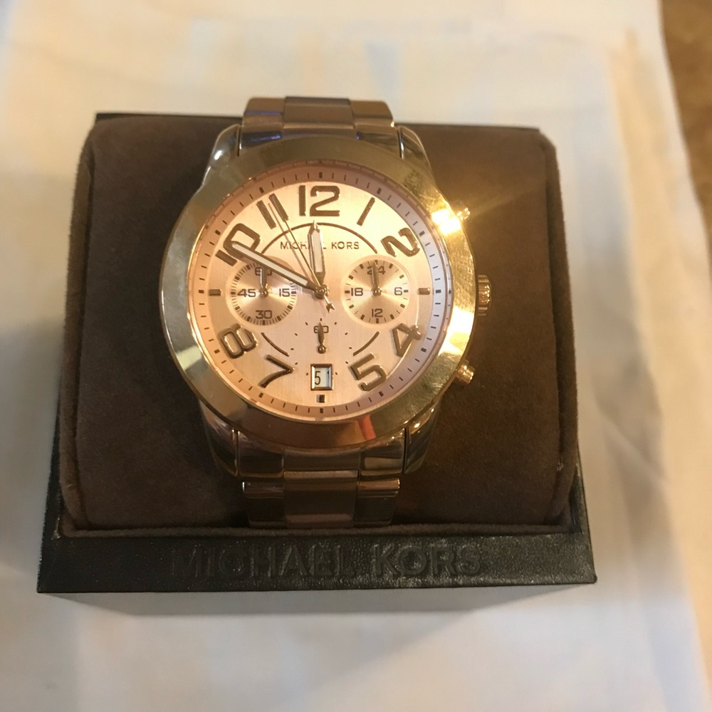 Michael Kors Rose Gold Watch